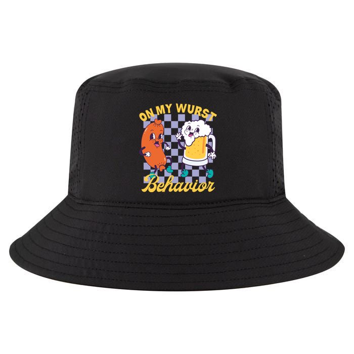 On My Wurst Behavior Oktoberfest Cool Comfort Performance Bucket Hat