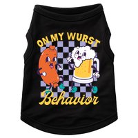 On My Wurst Behavior Oktoberfest Doggie Tank