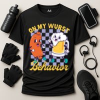 On My Wurst Behavior Oktoberfest Performance Shirt