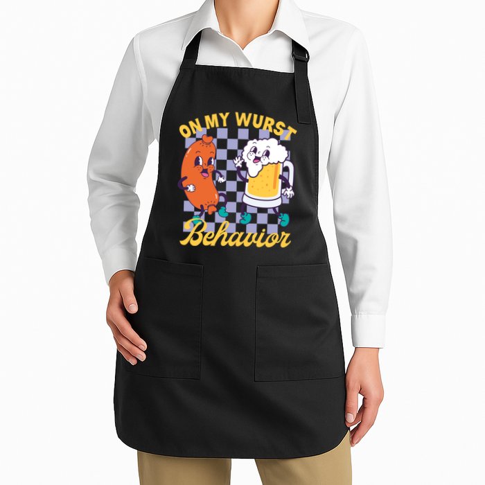 On My Wurst Behavior Oktoberfest Apron