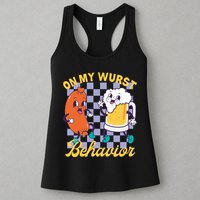 On My Wurst Behavior Oktoberfest Womens Tank Top