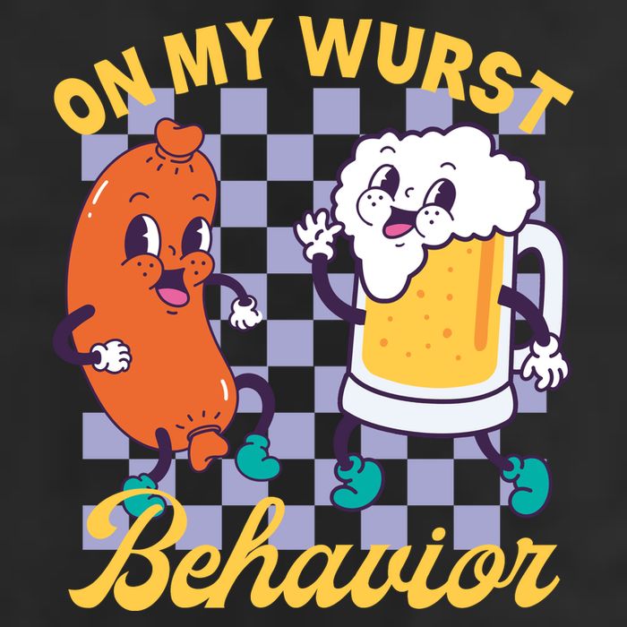 On My Wurst Behavior Oktoberfest Trucker Hat
