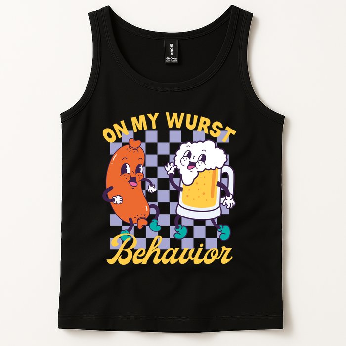 On My Wurst Behavior Oktoberfest Tank Top