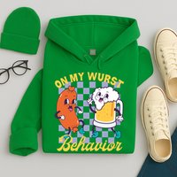 On My Wurst Behavior Oktoberfest Hoodie