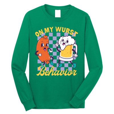 On My Wurst Behavior Oktoberfest Long Sleeve Shirt