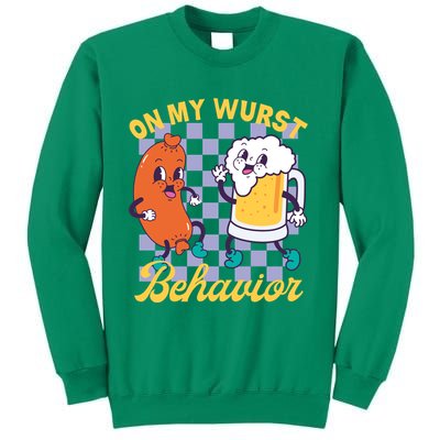 On My Wurst Behavior Oktoberfest Sweatshirt