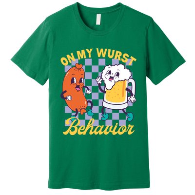 On My Wurst Behavior Oktoberfest Premium T-Shirt