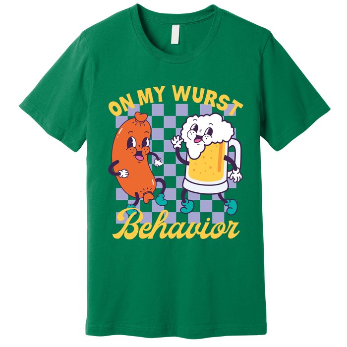 On My Wurst Behavior Oktoberfest Premium T-Shirt
