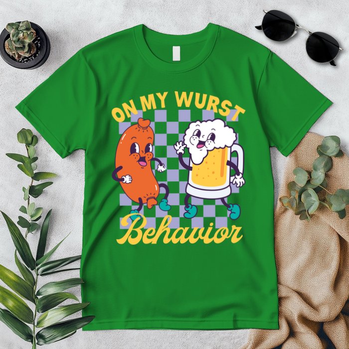 On My Wurst Behavior Oktoberfest Premium T-Shirt