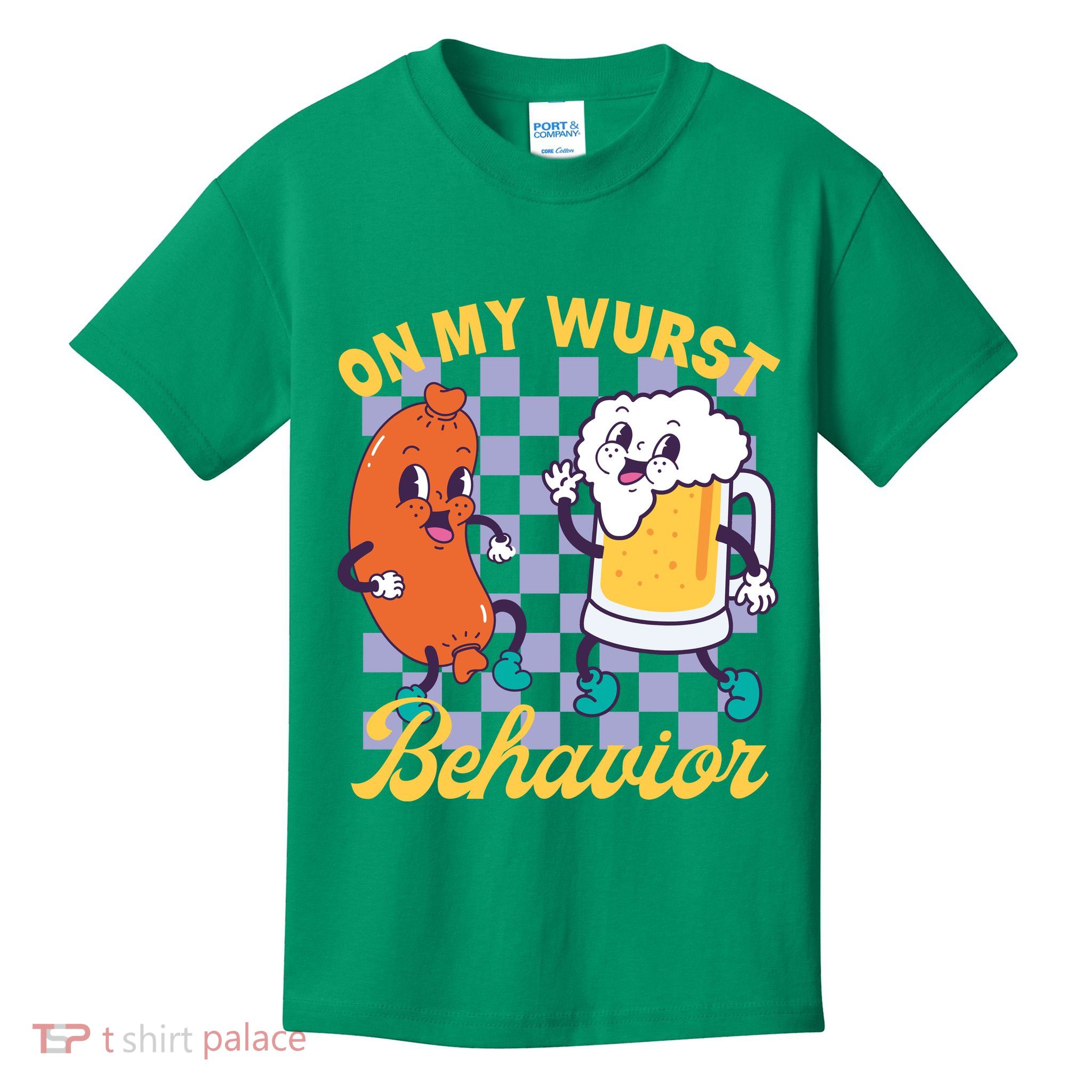 On My Wurst Behavior Oktoberfest Kids T-Shirt