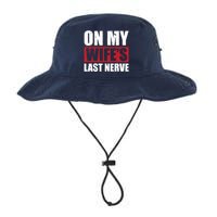 On My Wife's Last Nerve Unstoppable Husband Mother's Day Legacy Cool Fit Booney Bucket Hat