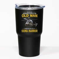 Old Man Who Flew In OH 58 Kiowa Helicopter Kiowa Warrior Tumbler