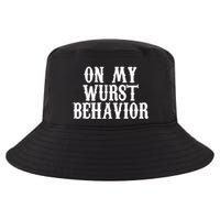 On My Wurst Behavior Oktoberfest Festive Cool Comfort Performance Bucket Hat
