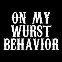On My Wurst Behavior Oktoberfest Festive Drawstring Bag