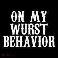 On My Wurst Behavior Oktoberfest Festive Sustainable Beanie