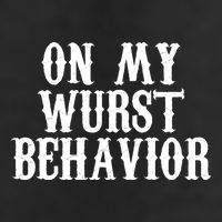 On My Wurst Behavior Oktoberfest Festive Trucker Hat