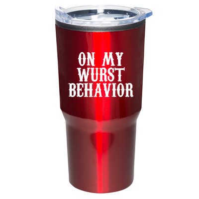 On My Wurst Behavior Oktoberfest Festive Tumbler