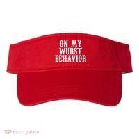 On My Wurst Behavior Oktoberfest Festive Visor