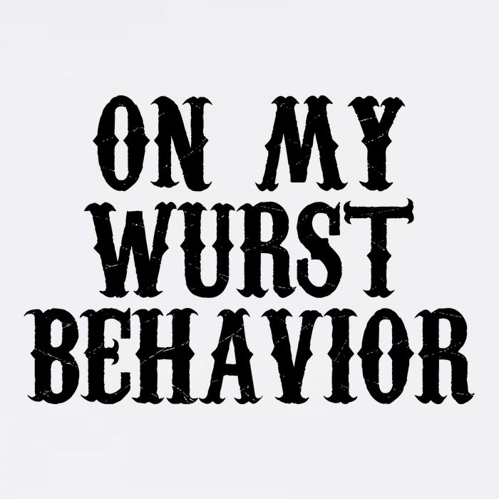 On My Wurst Behavior Oktoberfest Festive Garment-Dyed Sweatshirt