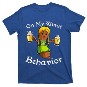 On My Wurst Behavior Oktoberfest German T-Shirt