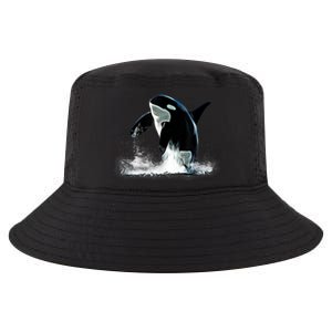 Orca Motif Whale Predator Animals Design Cool Comfort Performance Bucket Hat