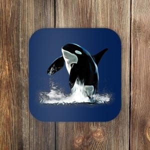 Orca Motif Whale Predator Animals Design Coaster