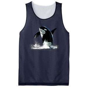 Orca Motif Whale Predator Animals Design Mesh Reversible Basketball Jersey Tank