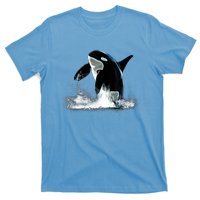 Orca Motif Whale Predator Animals Design T-Shirt