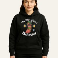 On My Wurst Behavior Funny Bratwurst Oktoberfest Hoodie