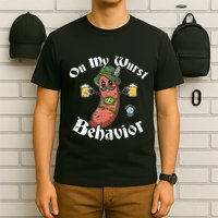 On My Wurst Behavior Funny Bratwurst Oktoberfest T-Shirt