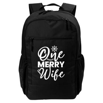 One Merry Wife Christmas Gift Daily Commute Backpack