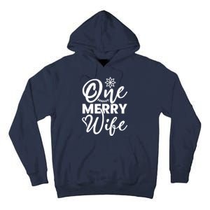 One Merry Wife Christmas Gift Tall Hoodie