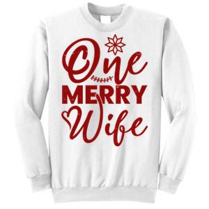 One Merry Wife Christmas Gift Sweatshirt