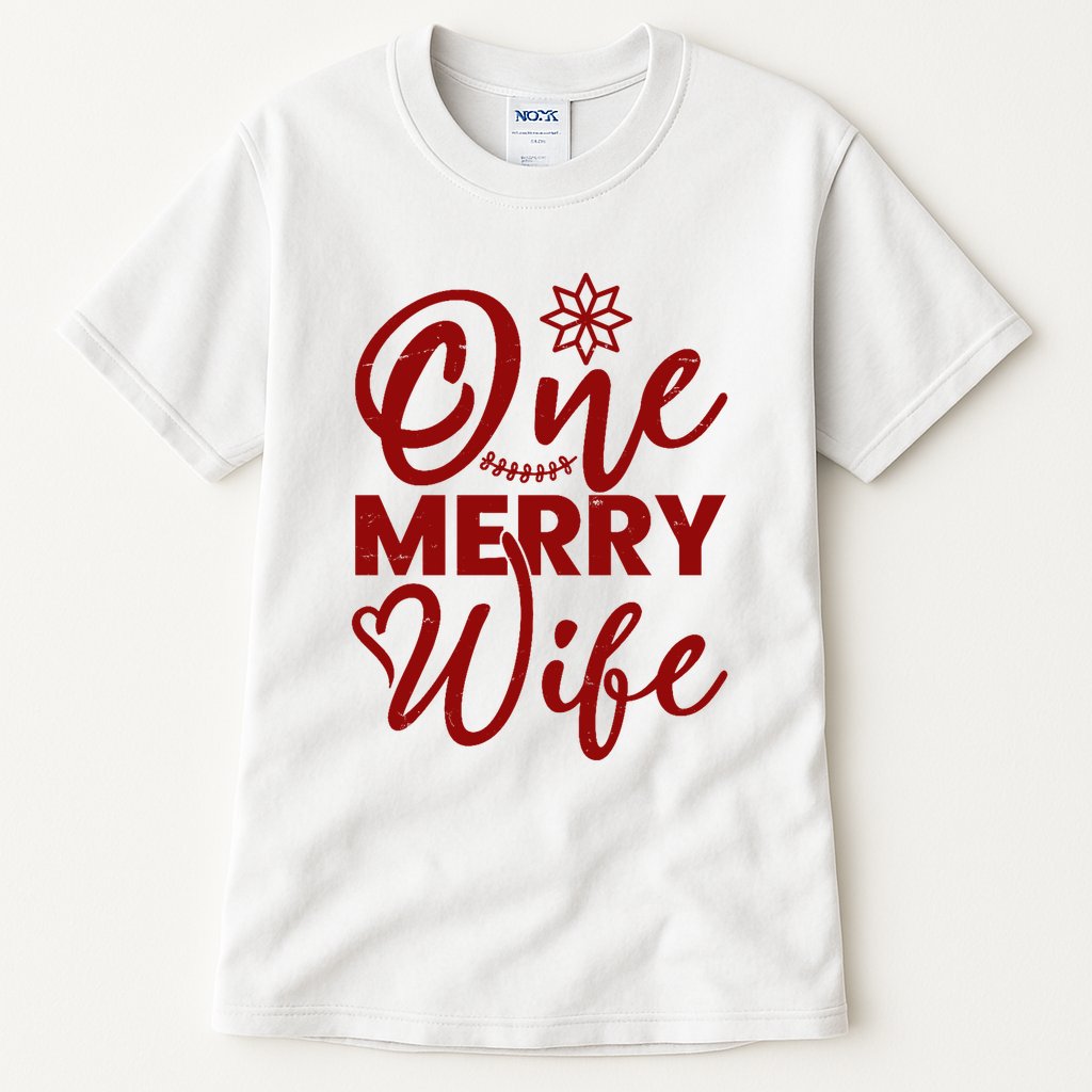 One Merry Wife Christmas Gift Tall T-Shirt