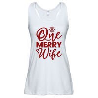 One Merry Wife Christmas Gift Ladies Essential Flowy Tank