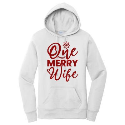 One Merry Wife Christmas Gift Women's Pullover Hoodie