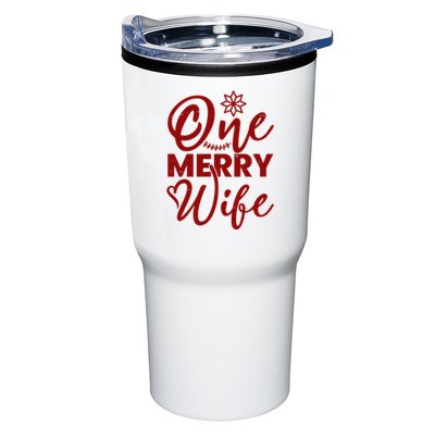 One Merry Wife Christmas Gift Tumbler