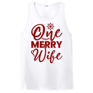 One Merry Wife Christmas Gift PosiCharge Competitor Tank