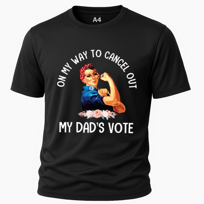 On My Way To Cancel Out My DadS Vote Mom Apparel Performance Shirt