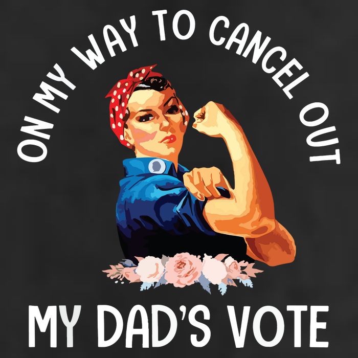 On My Way To Cancel Out My DadS Vote Mom Apparel Beanie