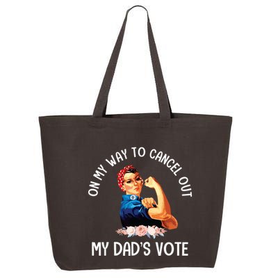 On My Way To Cancel Out My DadS Vote Mom Apparel 25L Jumbo Tote