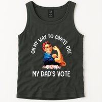 On My Way To Cancel Out My DadS Vote Mom Apparel Tank Top