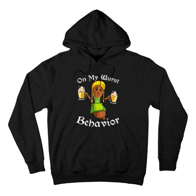 On My Wurst Behavior Oktoberfest German Hoodie