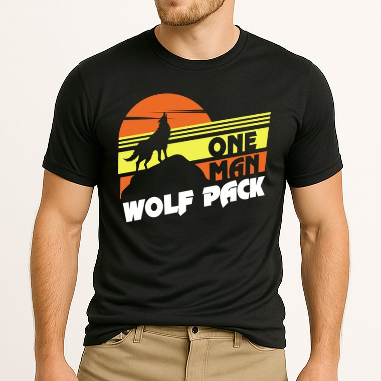 One Man Wolf Pack Cooling Performance Crew T-Shirt