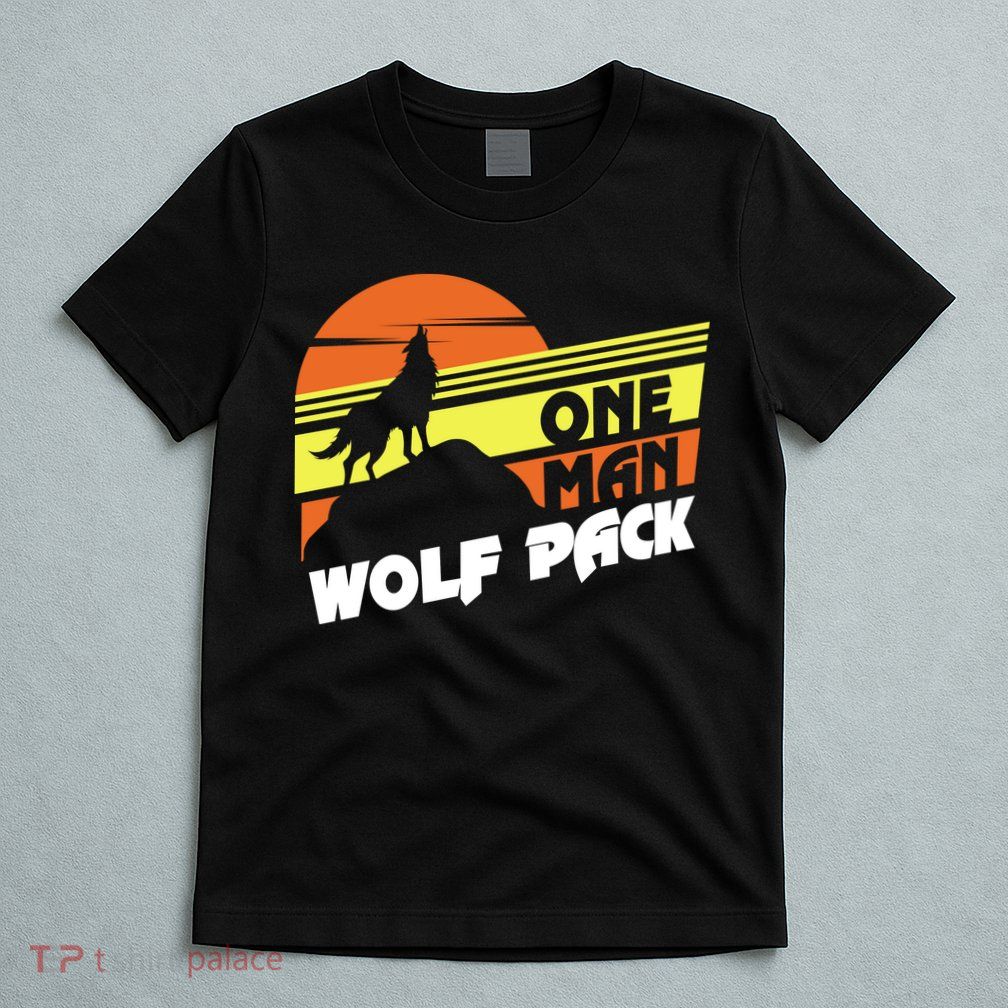 One Man Wolf Pack T-Shirt