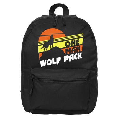 One Man Wolf Pack 16 in Basic Backpack