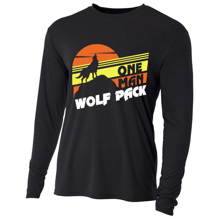 One Man Wolf Pack Cooling Performance Long Sleeve Crew