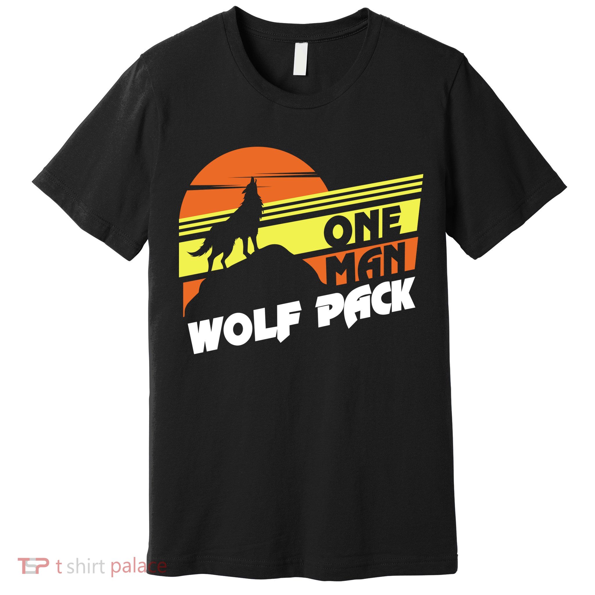 One Man Wolf Pack Premium T-Shirt