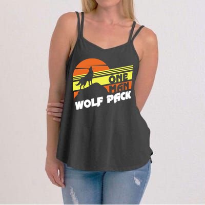 One Man Wolf Pack Women's Strappy Tank