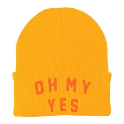 Oh My Yes Knit Cap Winter Beanie